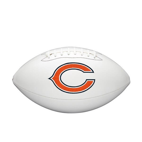 Chicago Bears Fanatics Authentic Unsigned Wilson White Panel Collectible Football