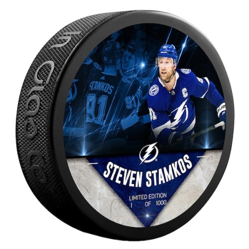 Steven Stamkos Tampa Bay Lightning Fanatics Authentic Unsigned Fanatics Exclusive Player Hockey Puck - Limited Edition of 1000