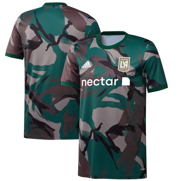 LAFC adidas 2021 Pre-Match Performance Top - Camo