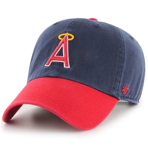 California Angels '47 1997 Halo Logo Cooperstown Collection Clean Up Adjustable Hat - Navy