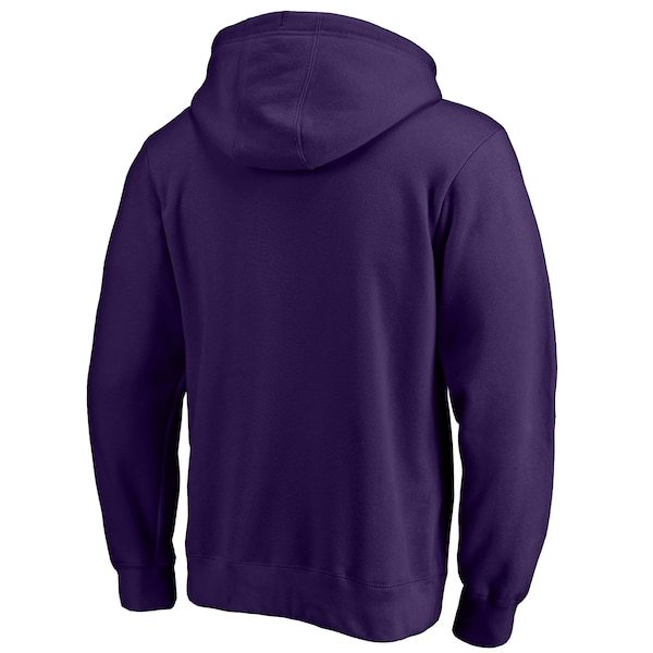 Baltimore Ravens Fanatics Branded Victory Arch Team Pullover Hoodie - Purple