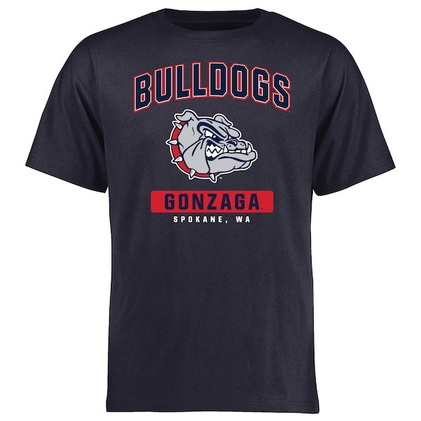 Gonzaga Bulldogs Campus Icon T-Shirt - Navy