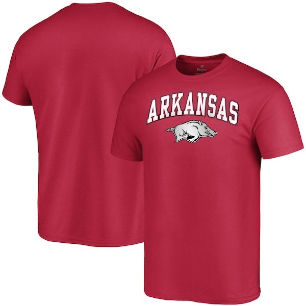 Arkansas Razorbacks Fanatics Branded Campus T-Shirt - Cardinal