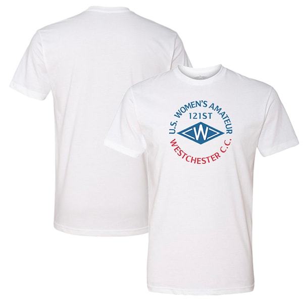 Men's 2021 U.S. Women's Amateur Imperial White T-Shirt