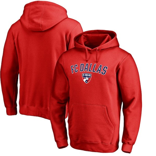 FC Dallas Fanatics Branded Victory Arch Pullover Hoodie - Red