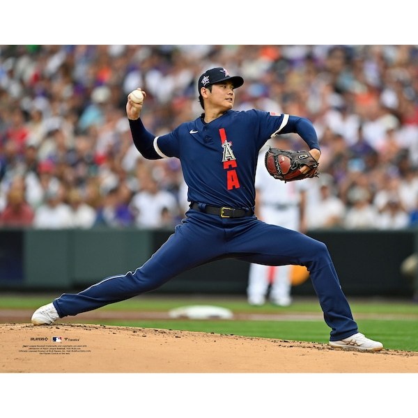 Shohei Ohtani Los Angeles Angels Fanatics Authentic Unsigned 2021 ASG Pitching Photograph