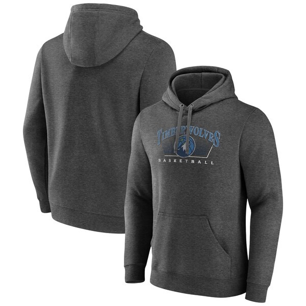 Minnesota Timberwolves Fanatics Branded Selection Pullover Hoodie - Charcoal