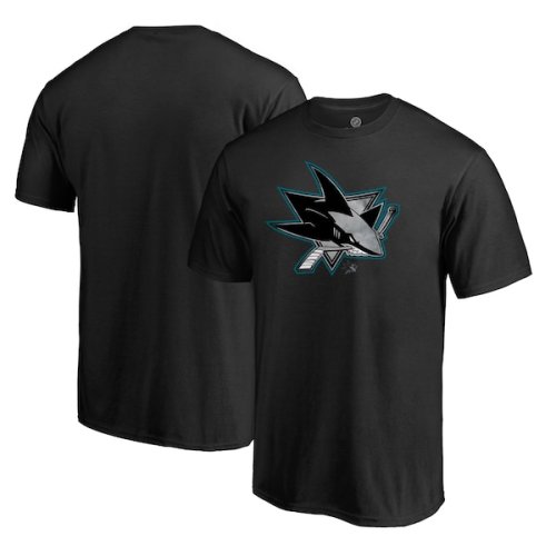 San Jose Sharks Fanatics Branded Core Smoke Premium T-Shirt - Black