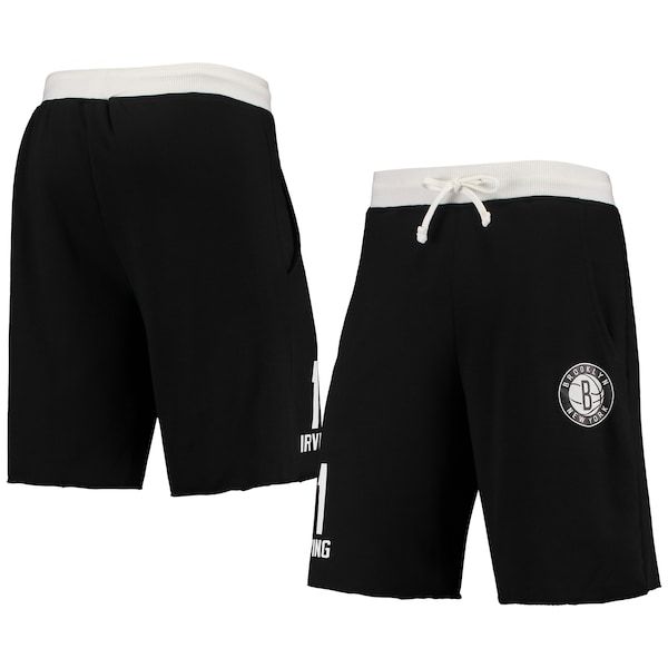 Kyrie Irving Brooklyn Nets Name & Number Shorts - Black