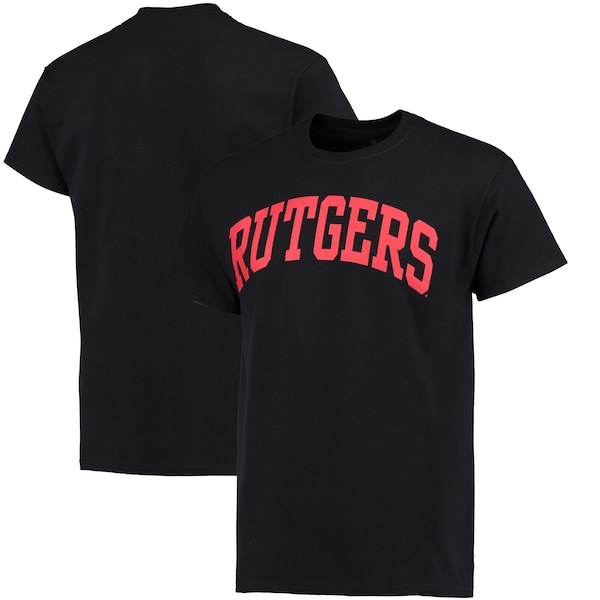 Rutgers Scarlet Knights Fanatics Branded Basic Arch T-Shirt - Black