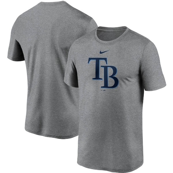 Tampa Bay Rays Nike Team Large Logo Legend Performance T-Shirt - Gray