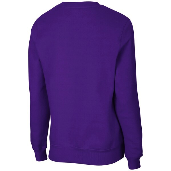 Northwestern Wildcats Colosseum Women's Campanile Pullover Sweatshirt - Purple