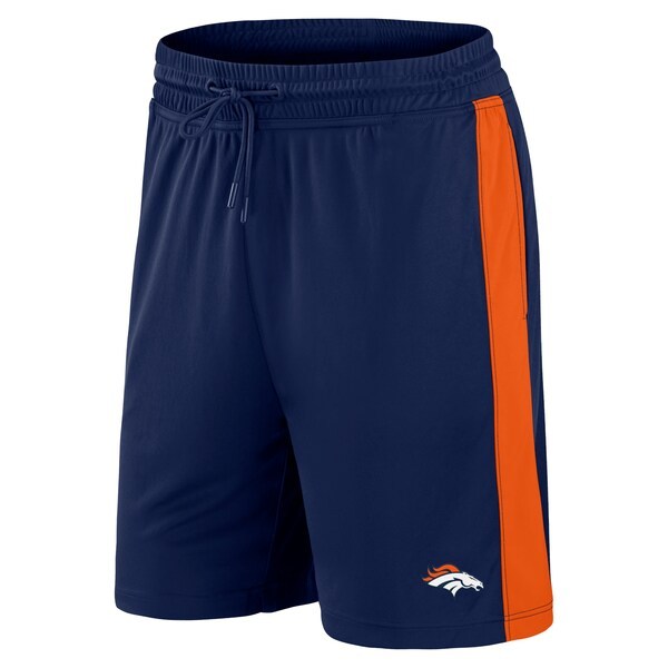 Denver Broncos Fanatics Branded Break It Loose Shorts - Navy