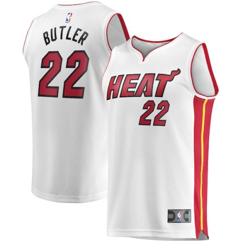 Jimmy Butler Miami Heat Fanatics Branded Youth 2020/21 Fast Break Replica Jersey - Association Edition - White