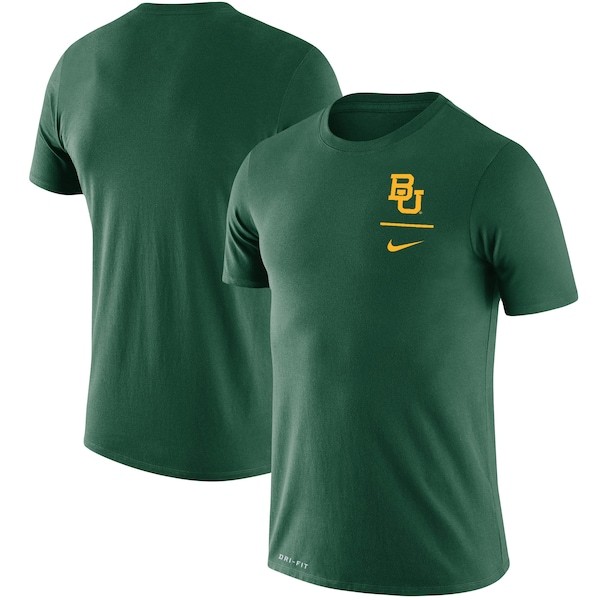 Baylor Bears Nike Logo Stack Legend Performance T-Shirt - Green