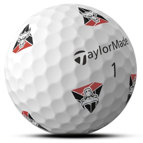 Chicago Bulls TaylorMade Team Logo TP5 12-Pack Golf Ball Set