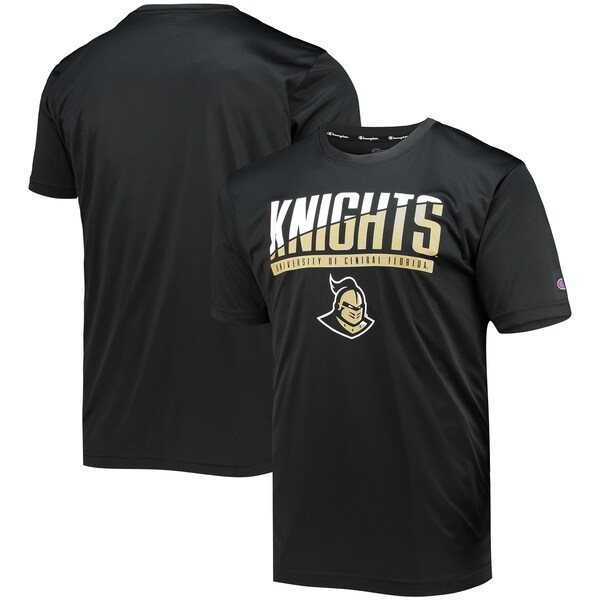 UCF Knights Champion Wordmark Slash T-Shirt - Black