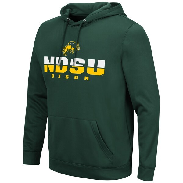 NDSU Bison Colosseum Lantern Pullover Hoodie - Green