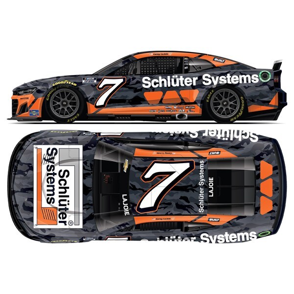 Corey LaJoie Action Racing 2022 #7 Schluter Systems 1:64 Regular Paint Die-Cast Chevrolet Camaro