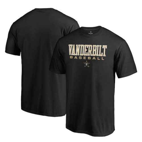 Vanderbilt Commodores Fanatics Branded True Sport Baseball T-Shirt - Black