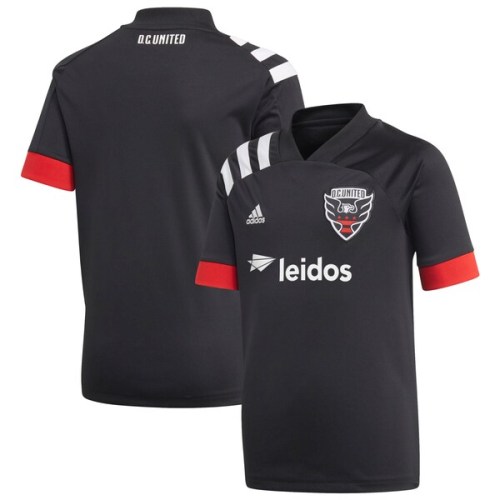 D.C. United adidas Youth 2020 Primary Replica Jersey - Black