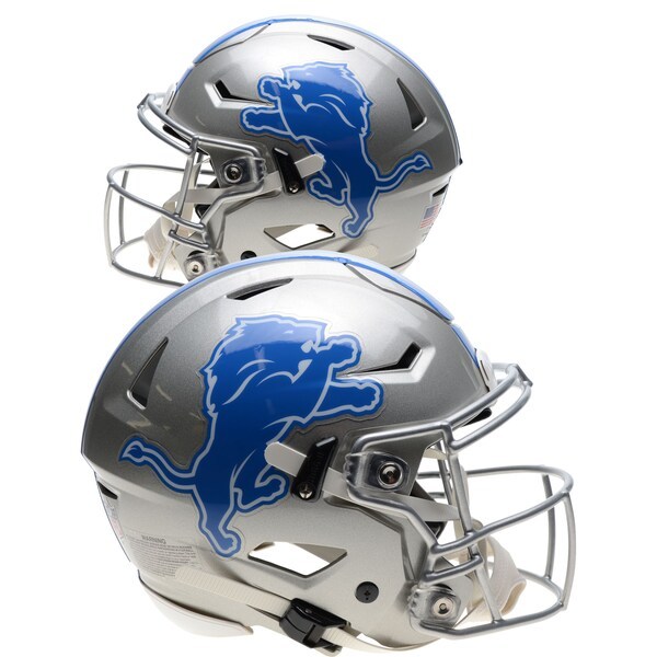 Detroit Lions Riddell Revolution Speed Flex Authentic Football Helmet