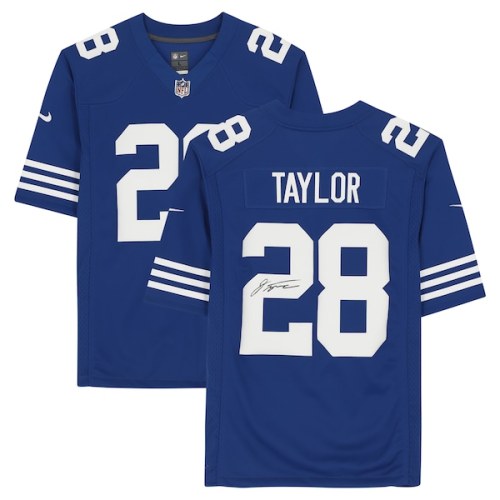 Jonathan Taylor Indianapolis Colts Fanatics Authentic Autographed Royal Nike Alternate Limited Jersey