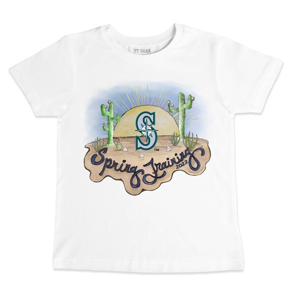 Seattle Mariners Tiny Turnip Infant 2022 Spring Training T-Shirt - White