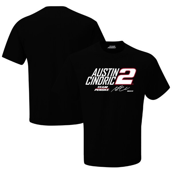 Austin Cindric Team Penske Name & Number T-Shirt - Black