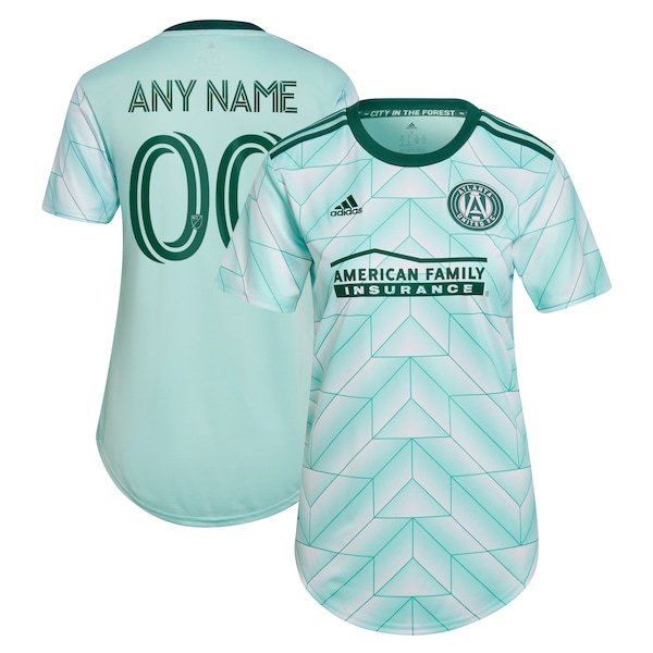 Atlanta United FC adidas Women's 2022 The Forest Kit Replica Custom Jersey - Mint