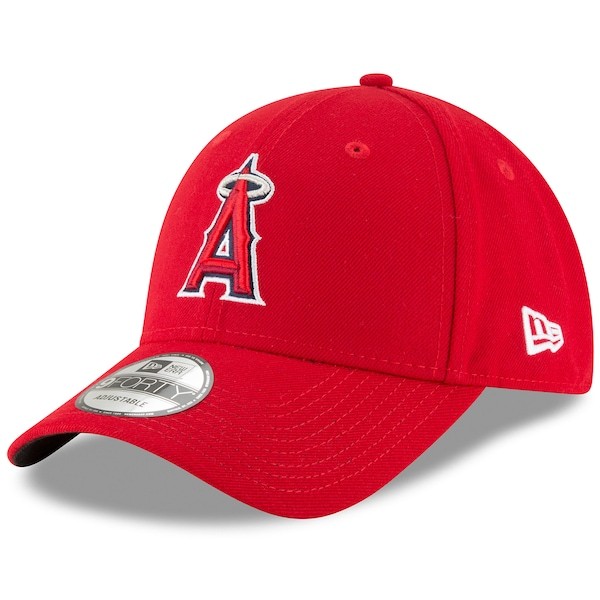 Los Angeles Angels New Era Youth Game The League 9FORTY Adjustable Hat - Red