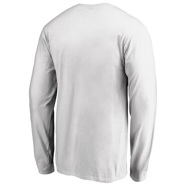 Charlotte FC Fanatics Branded Primary Logo Long Sleeve T-Shirt - White