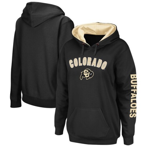 Colorado Buffaloes Colosseum Women's Loud and Proud Pullover Hoodie - Black