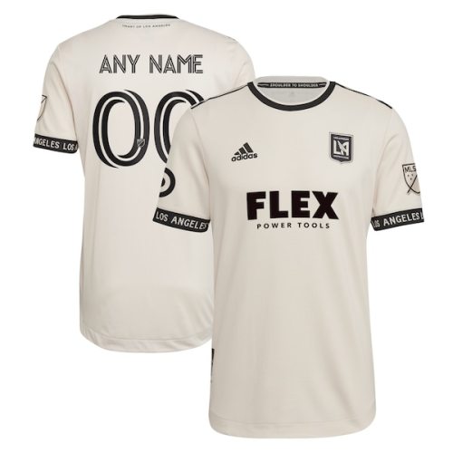 LAFC adidas 2021 Heart of Gold - Heart of Los Angeles Community Kit Authentic Custom Jersey - Gold