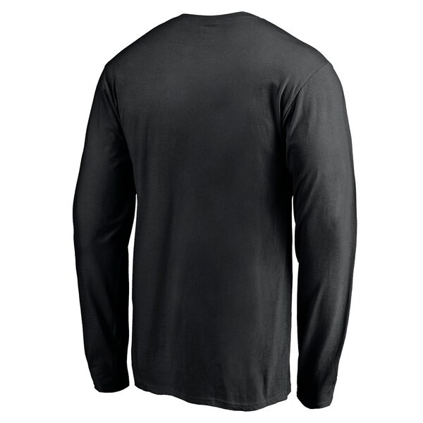 Team USA Fanatics Branded Reflective Ink Split Long Sleeve T-Shirt - Black