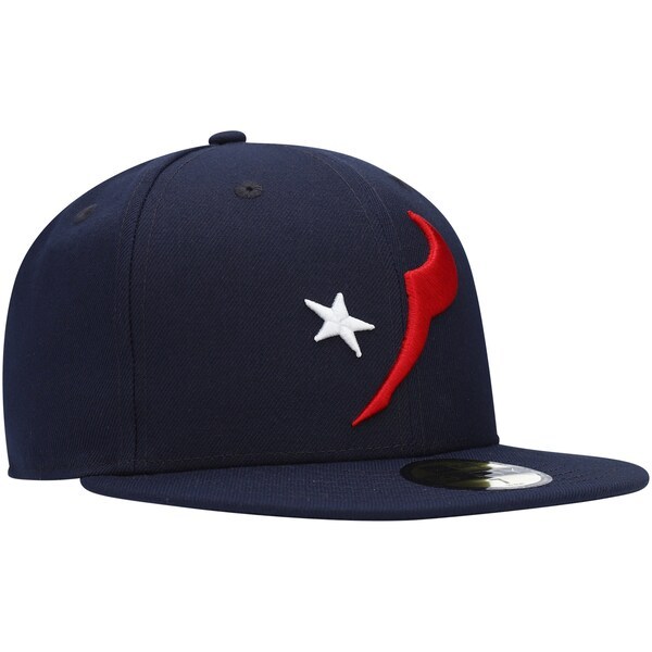 Houston Texans New Era Elemental 59FIFTY Fitted Hat - Navy