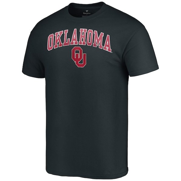 Oklahoma Sooners Fanatics Branded Campus T-Shirt - Black