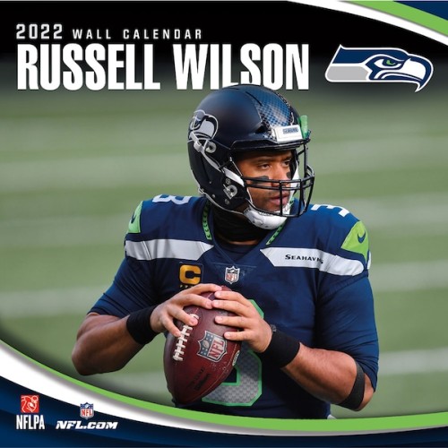 Russell Wilson Seattle Seahawks 2022 Player Wall Calendar