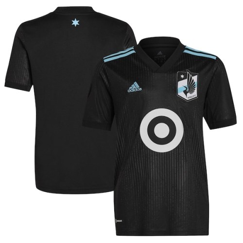 Minnesota United FC adidas Youth 2022 Minnesota Night Kit Replica Blank Jersey - Black