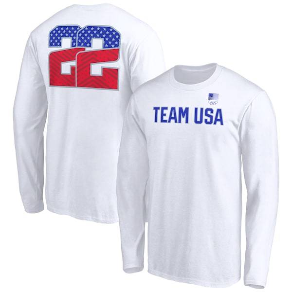 Team USA Fanatics Branded 2022 Winter Olympics Team Rep Long Sleeve T-Shirt - White