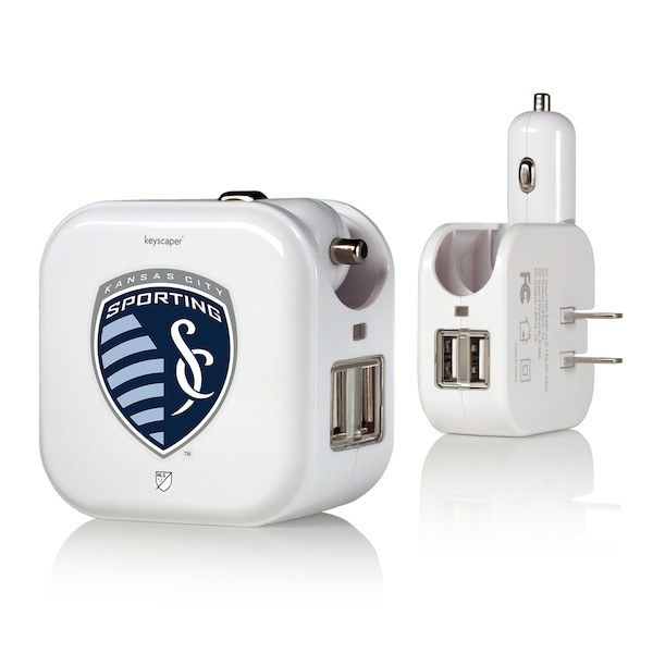 Sporting Kansas City 2-In-1 USB Charger