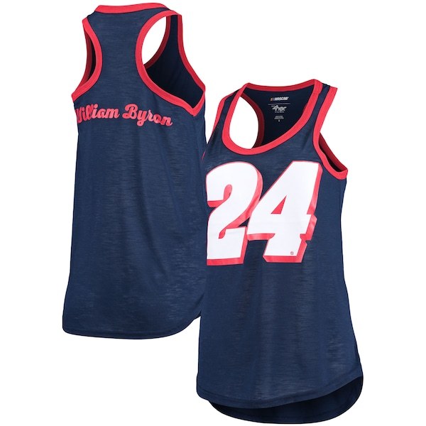 William Byron G-III 4Her by Carl Banks Women's Tater Tank Top - Navy
