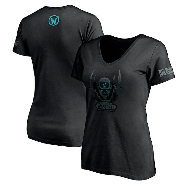 World of Warcraft Fanatics Branded Women's Jailer V-Neck T-Shirt - Black