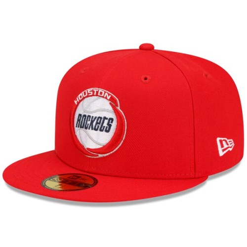 Houston Rockets New Era 2021/22 City Edition Alternate 59FIFTY Fitted Hat - Red