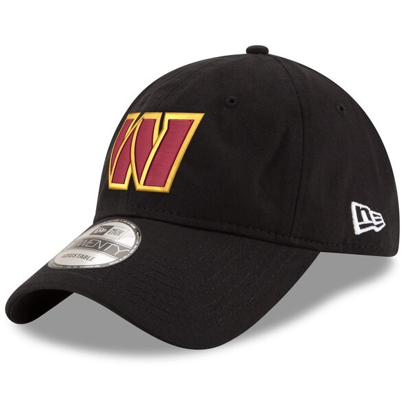 Washington Commanders New Era 9TWENTY Adjustable Hat - Black