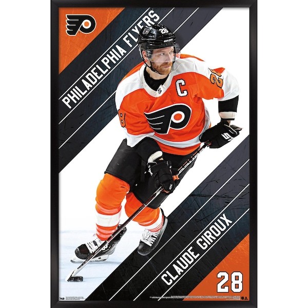 Claude Giroux Philadelphia Flyers 35.75'' x 24.25'' Framed Player Poster
