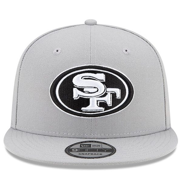 San Francisco 49ers New Era Shanahan 9FIFTY Snapback Hat - Gray