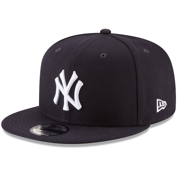 New York Yankees New Era Team Color 9FIFTY Snapback Hat - Navy