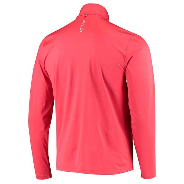 TOUR Championship RLX Brushed Back Tech Quarter-Zip Pullover - Red