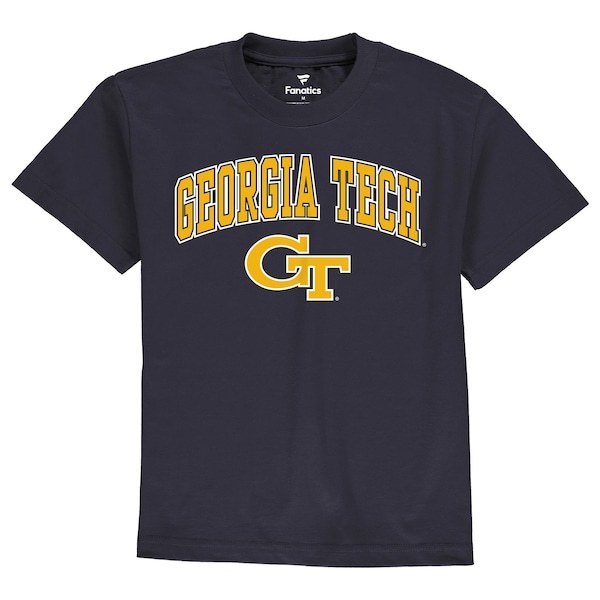 Georgia Tech Yellow Jackets Youth Campus T-Shirt - Navy
